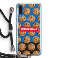 Koekerond: Samsung Galaxy A50 Transparant Hoesje met koord