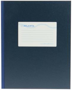 Atlanta by Jalema breedkwarto&apos;s 128 bladzijden, blauw
