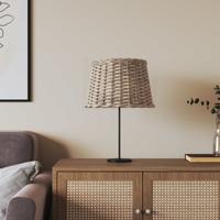 VidaXL Lampenkap ø40x26 cm wicker bruin