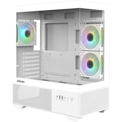 Behuizing zonder voeding - ZALMAN CHRONIX - Mid-tower - ATX-formaat - Zwart