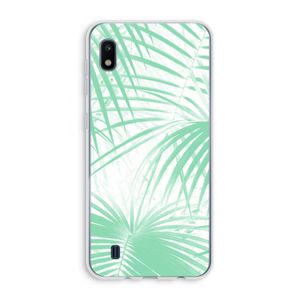 Palmbladeren: Samsung Galaxy A10 Transparant Hoesje