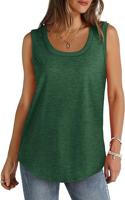 Cotton Crew Neck Casual Tank Top