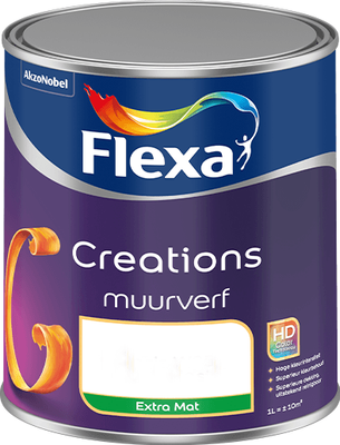 flexa creations muurverf extra mat 3016 sandy beach 1 ltr
