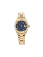 Rolex montre Datejust 26 mm pre-owned - Bleu