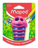 Puntenslijper maped croc croc bug 2gaats assorti | 5 stuks