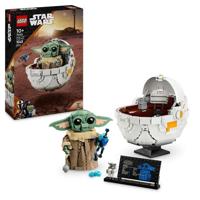 LEGO Star Wars: The Mandalorian 75403 Grogu e la sua carrozzina - Set di costruzione 10 anni