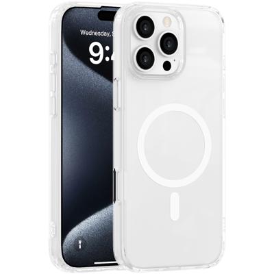 Just in CaseSoft TPU Case MagSafe voor Apple iPhone 16 Pro Telefoonhoesje Transparant
