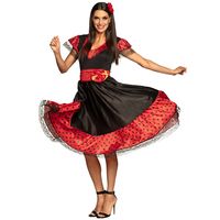 Flamenco kostuum vrouw - thumbnail