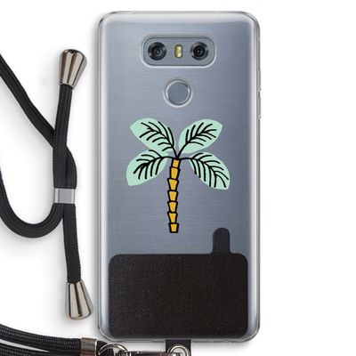 Palmboom: LG G6 Transparant Hoesje met koord