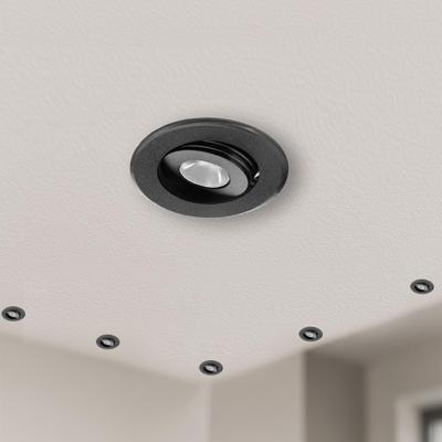 Dimbare mini inbouwspot, 3 Watt, IP44