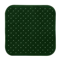 MSV Douche/bad anti-slip mat badkamer - rubber - groen - 54 x 54 cm   -
