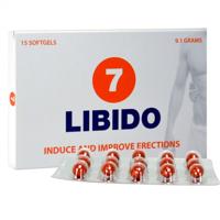 Libido7 Erection Softgels - Natuurlijk erectiemiddel met Ginseng