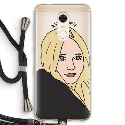 Ashley: Xiaomi Redmi 5 Transparant Hoesje met koord