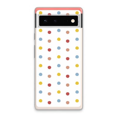 Bollen: Google Pixel 6 Transparant Hoesje