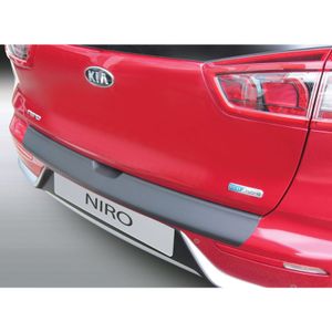 Bumper beschermer passend voor Kia Niro 9/2016- Zwart GRRBP870