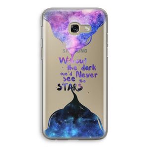 Stars quote: Samsung Galaxy A5 (2017) Transparant Hoesje