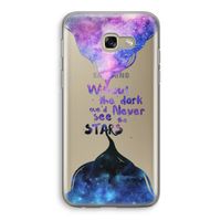 Stars quote: Samsung Galaxy A5 (2017) Transparant Hoesje