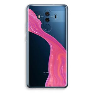 Paarse stroom: Huawei Mate 10 Pro Transparant Hoesje