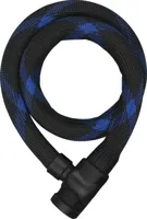 Abus steel-o-flex-lock ivera steel-o-flex 7200 black/blue 85cm holder included