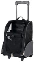 Trixie reismand trolley zwart / grijs