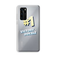 Victory Royale: Huawei P40 Transparant Hoesje