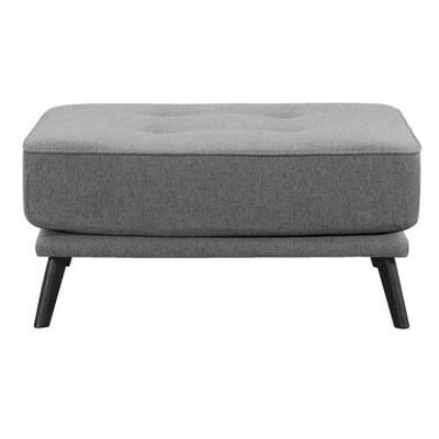 Hocker Charly - grijs - 44x73x90 cm - Leen Bakker