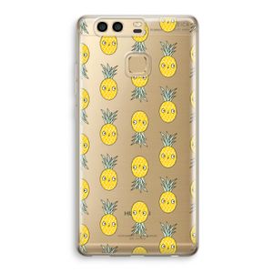 Ananas: Huawei P9 Transparant Hoesje