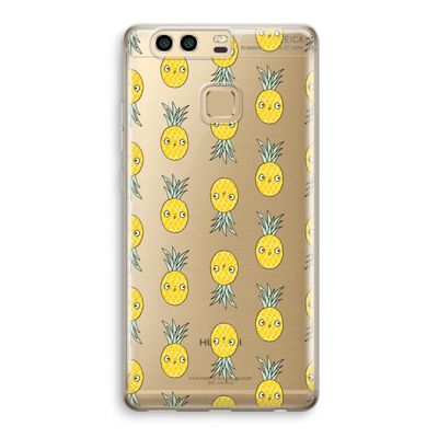Ananas: Huawei P9 Transparant Hoesje