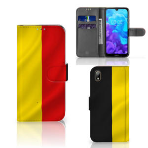 Huawei Y5 (2019) Bookstyle Case Belgische Vlag