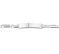 TFT Graveerarmband Zilver Anker Plaat 5,0 mm 14-16 cm - thumbnail