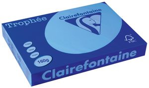 Clairefontaine Trophée Intens, gekleurd papier, A3, 160 g, 250 vel, koningsblauw