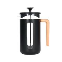 La Cafetière - Cafetière, 8 Kopjes, RVS, Zwart - La Cafetière | Pisa