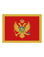 Printwear FLAGME Flag Montenegro