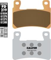 GALFER remblokken "fd219" brake pad fd219 g1375 sin. metal str.&sp.