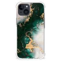 Anti-Shock Hoesje voor iPhone 15 Marmer Groen