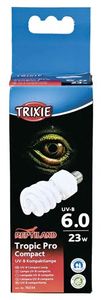 Trixie reptiland tropic pro compact 6.0 uv-b lamp (23 WATT 6X6X15,2 CM)