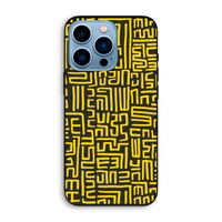Majorelle Blue Print: iPhone 13 Pro Biologisch afbreekbaar hoesje