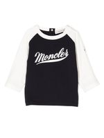 Moncler Enfant t-shirt à logo imprimé - Blanc - thumbnail