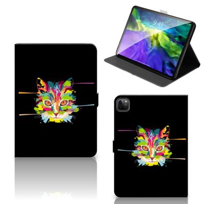 iPad Pro 11 2020/2021/2022 Hippe Tablet Hoes Cat Color iPad Pro 11 2020/2021/2022 Hippe Tablet Hoes Cat Color