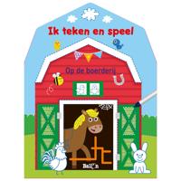 Standaard Uitgeverij Ik teken en speel - op de boerderij (wipe & clean)