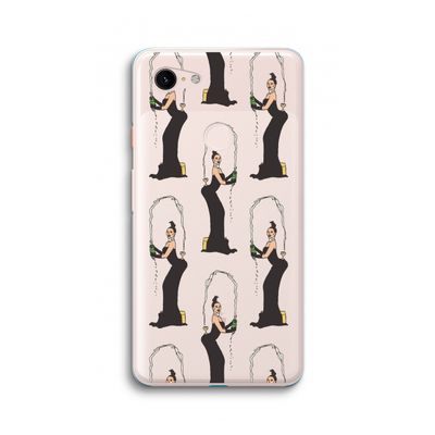 Pop Some Kim: Google Pixel 3 XL Transparant Hoesje