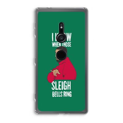 Sleigh Bells Ring: Sony Xperia XZ2 Transparant Hoesje