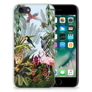 TPU Hoesje voor iPhone SE 2022 | SE 2020 | 8 | 7 Jungle