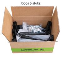 Ursus middenstandaard dubbel jumbo 28" 300mm zwart (5st)