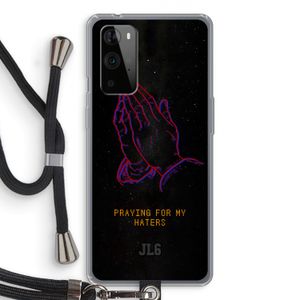 Praying For My Haters: OnePlus 9 Pro Transparant Hoesje met koord