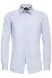 Redmond Slim Fit Overhemd lichtblauw, Effen