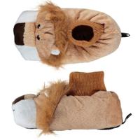 Dieren sloffen/pantoffels leeuw voor kinderen - Pluche stof