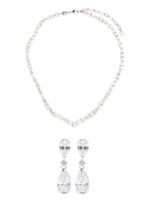 Swarovski Mesmera crystal-embellished set - Blanc - thumbnail