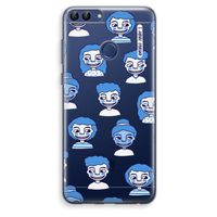 Gezichtjes: Huawei P Smart (2018) Transparant Hoesje Gezichtjes: Huawei P Smart (2018) Transparant Hoesje