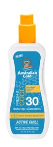 Australian Gold Fresh & cool active chill spray gel SPF30